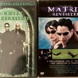 Matrix & Bonus Footage DVD’s