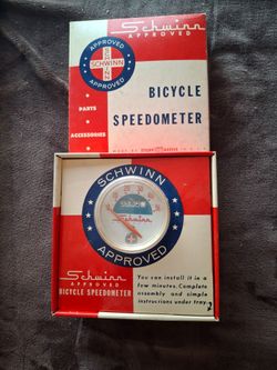 50s schwinn speedometer complete