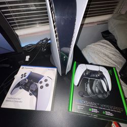 PS5 Bundle ( two controllers , headset)