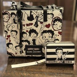 Limited Edition Betty Boop x Marc Jacobs Wallet NWT, Purse Used Once