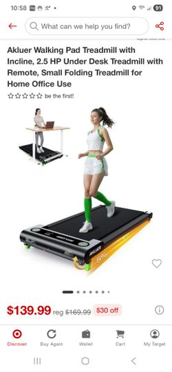 New In Box Walking Pad Incline Treadmill