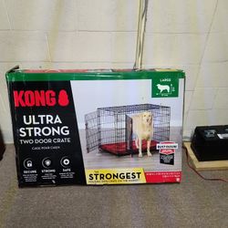 Used Kong Dog Crate