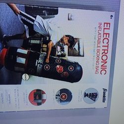 Inflatable punch. bag