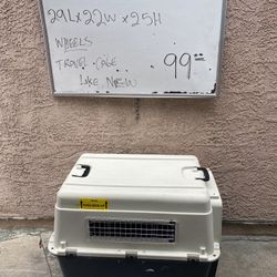 Travel Pet Cage With Wheels