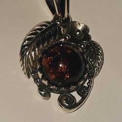Amber 925 Pendent 