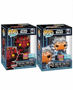 SDCC 2026 FUNKO POP! Supreme Ahsoka Tano and Darth Maul Kyber crystal ORDER CONFIRMED ✅