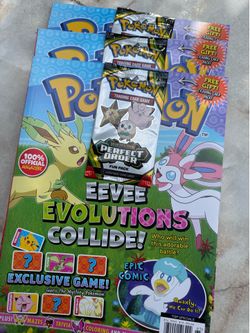 Pokémon activity magazine with fun pack