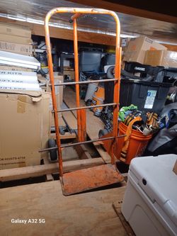 Wire spool storage cart