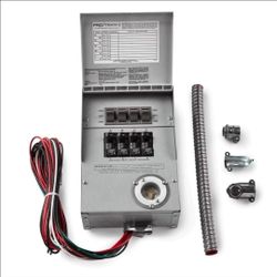 Reliance Controls Manual Transfer Switch for Portable Generators 104B1 15A