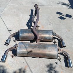 MAZDA FULL EXHAUST WITH MUFFLER 