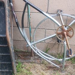 Beach cruiser frame and cranks and pedals 20 bucks