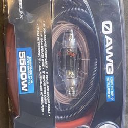 Sound system Cables 0 Gauge 