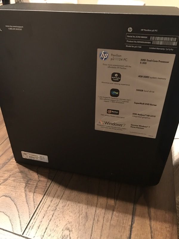 HP pavilion p2-1124