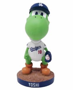Yoshi Dodgers Bobblehead
