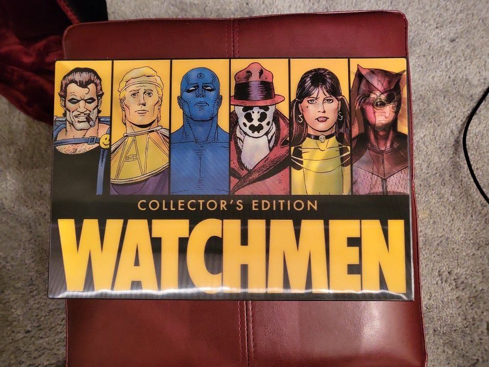 Watchmen Collectors Edition Blu-ray + DVD Ultimate Cut + Graphic Novel