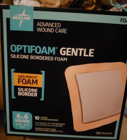 Optifoam Adhesive 6x6 Wound Care Dressing 