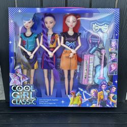 k-pop demon Hunters set of 3 dolls new 