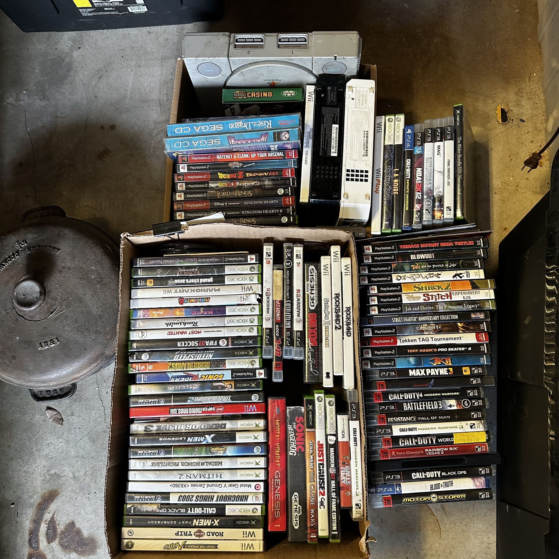 Video Game Lot Huge. Been In Storage