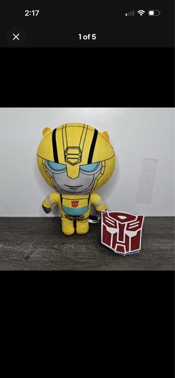 Hasbro Transformers Yellow Bumblebee Plush Toy Factory 2024 9” BNWT