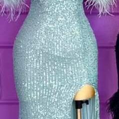 Prom Dress Turquoise 