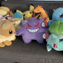 Pokemon Plushies