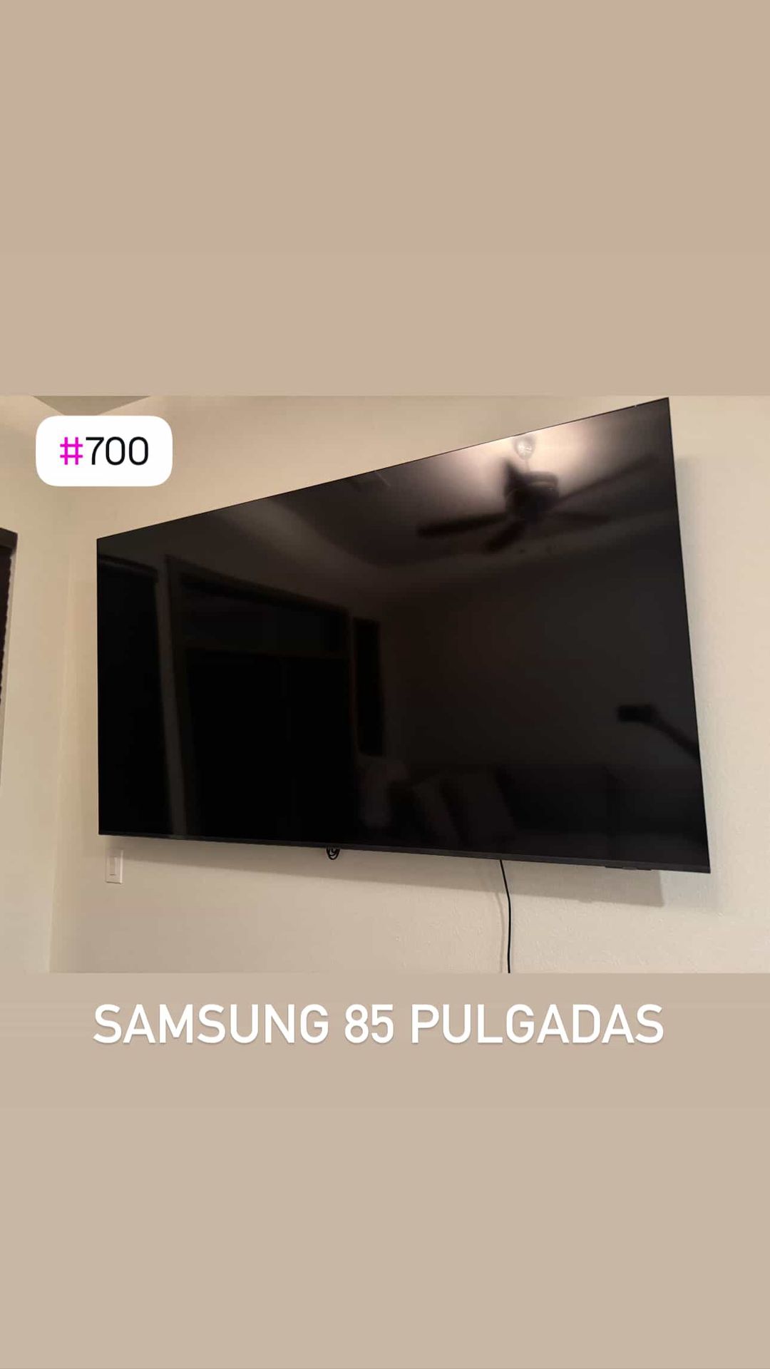 Samsung 85-inch TV