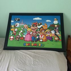 Super mario picture Frame 