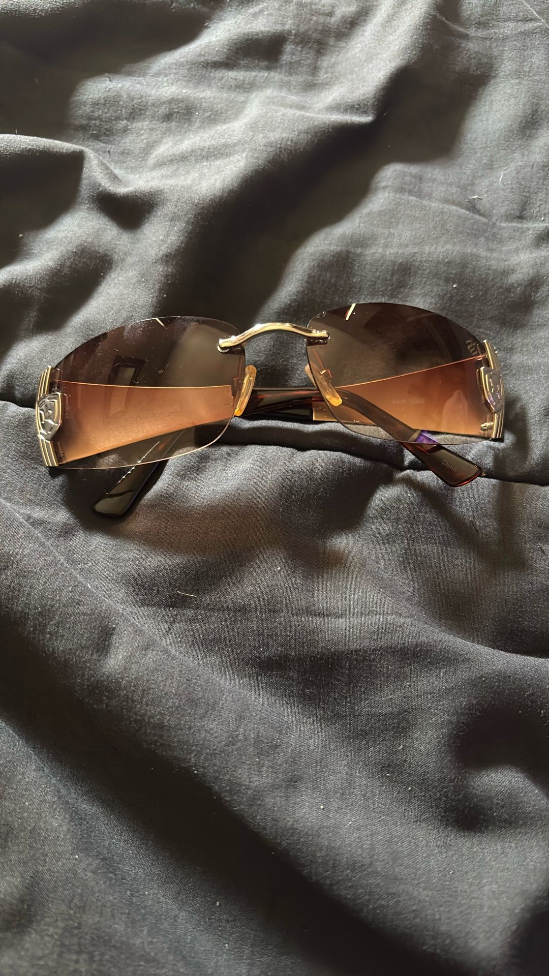 Rocawear Sunglasses Gold Color 