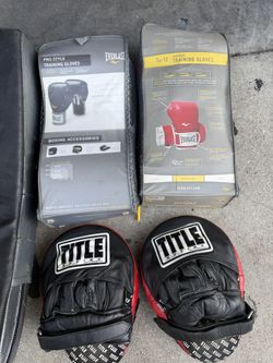 Boxing Equipment In Good Condition