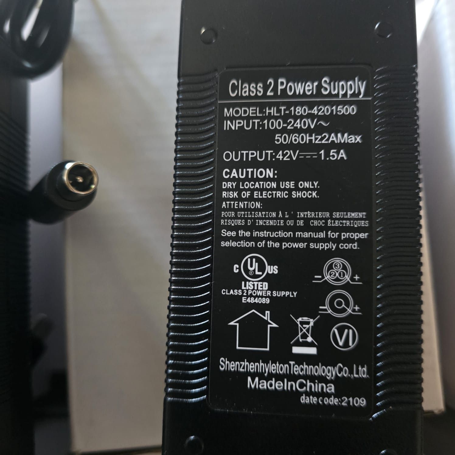 Electric Scooter ( Charger )