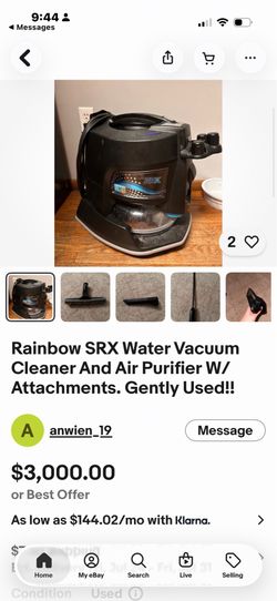 Water vacuum cleaner