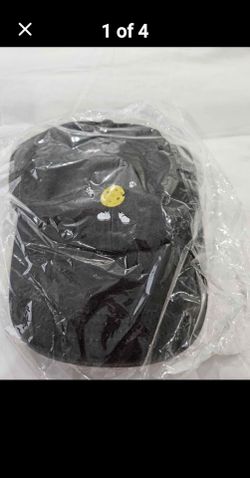 Black Baseball Cap with Pickleball Embroidery