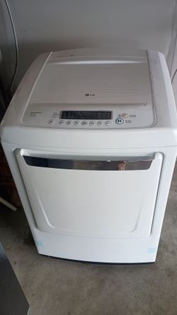 LG gas dryer  model DLG1102W