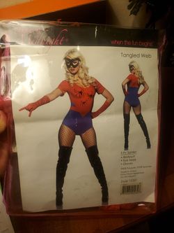 Halloween Costume Sexy Spider Woman