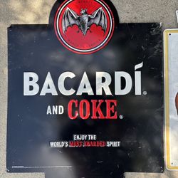 Vintage Metal Signs - Both For $25