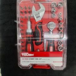 NEW IN THE CASE, "HYPER TOUGH" 39 PIECE STUBBY TOOL SET PLUS THE CASE, GREAT FOR HOME OR OFFICE USE, GREAT BUY FOR THE PRICE!!!