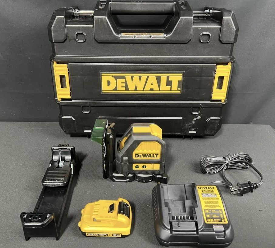 Dewalt dw088lg 12v cross line laser level sale
