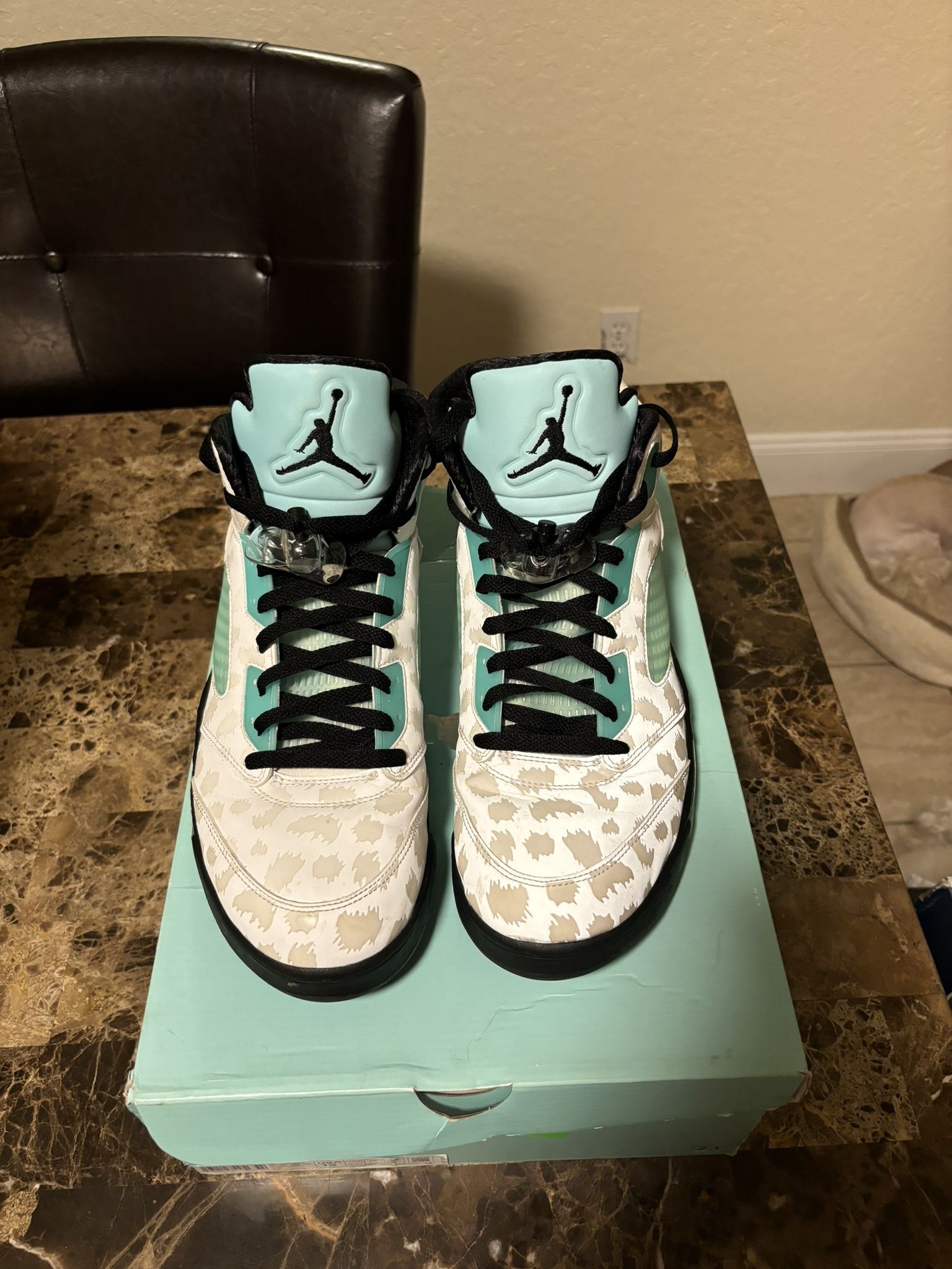 Jordan 5 Green Island
