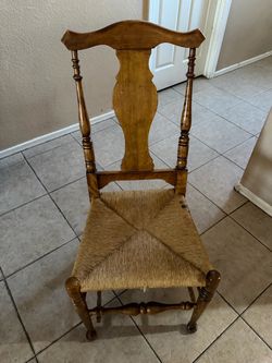 Antique table and Chair