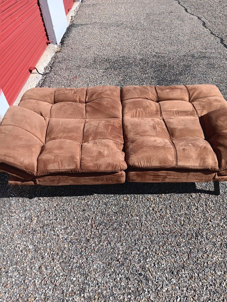 72" Camel Futon