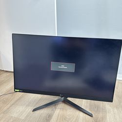 LG 32GN63T-B 32" Ultragear QHD 165Hz HDR10 Monitor with NVIDIA G-SYNC Compatibility and AMD FreeSync Premium