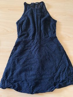 Black flared dress size M