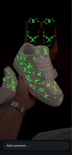 Louis Vuitton LV Trainer Glow-in-the-Dark Sneakers