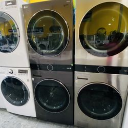 Lg Washer And Dryer ThinQ No Credit Needed