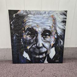 Albert Einstein Canvas 
