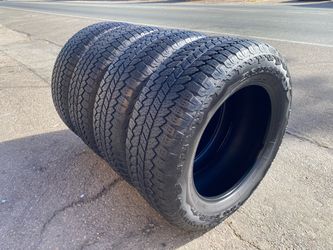 All terrain A/T 275/60/20” Bridgestone