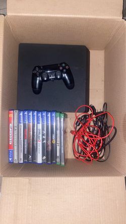 PS4 with games