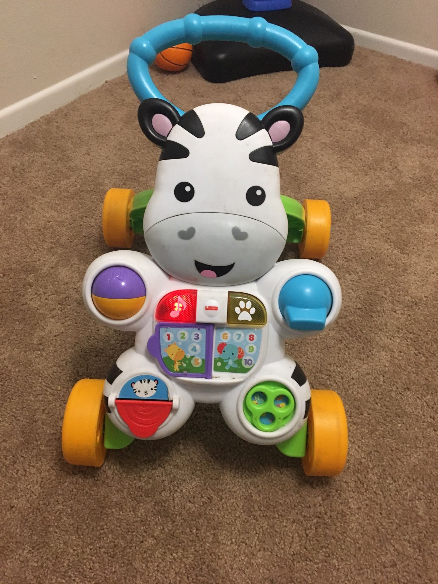 Fisher price learn with me zebra