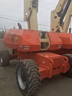 JLG 86’ diesel boom lift