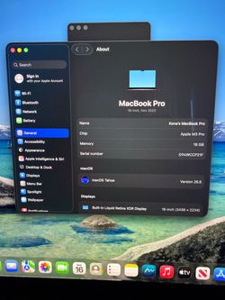 Apple MacBook Pro (M3 Pro)
